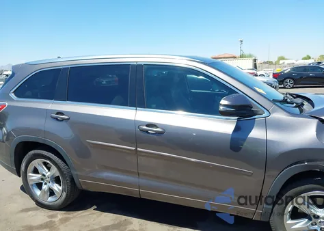 2016 Toyota Highlander Limited V6 из США, поврежденный, VIN 5TDYKRFH0GS137879